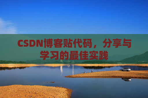 CSDN博客贴代码，分享与学习的最佳实践
